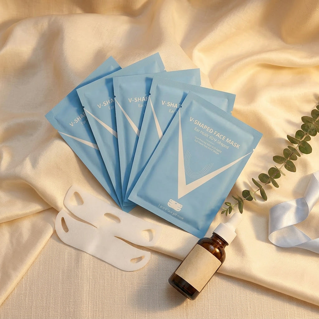 Bloskin face lifting mask flat lay