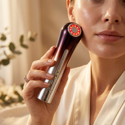 EMS Microcurrent Facial Lifting Device lifestyle view