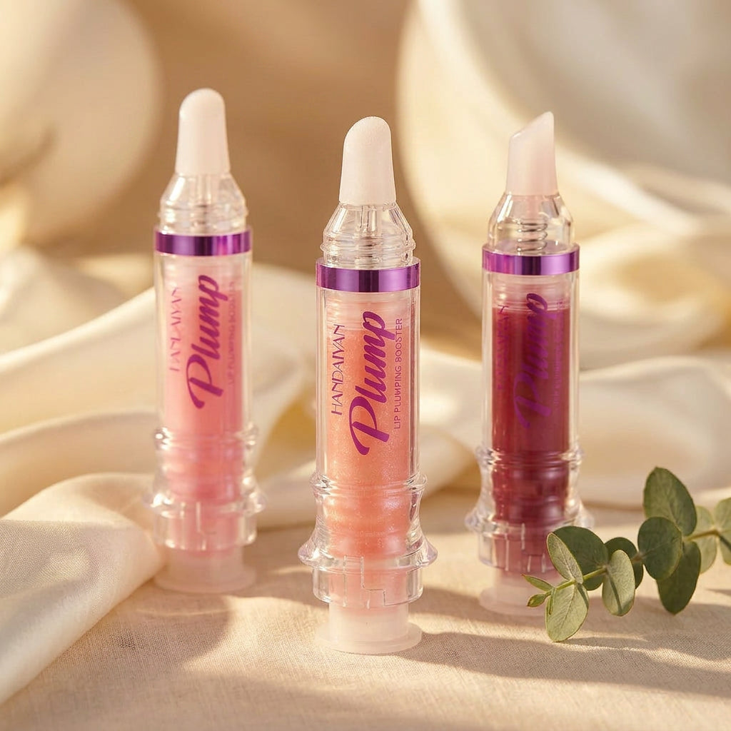 Lip plumper gloss detail view