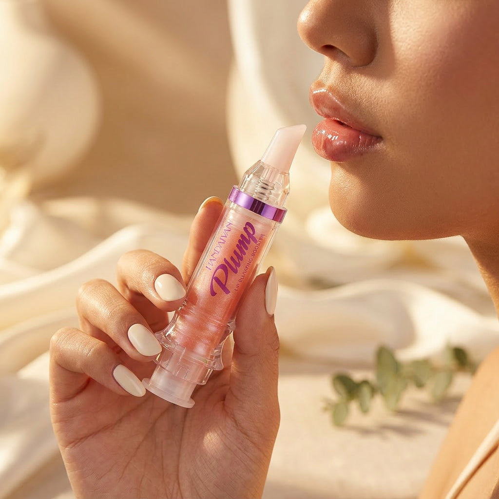 Lip plumper gloss lifestyle view