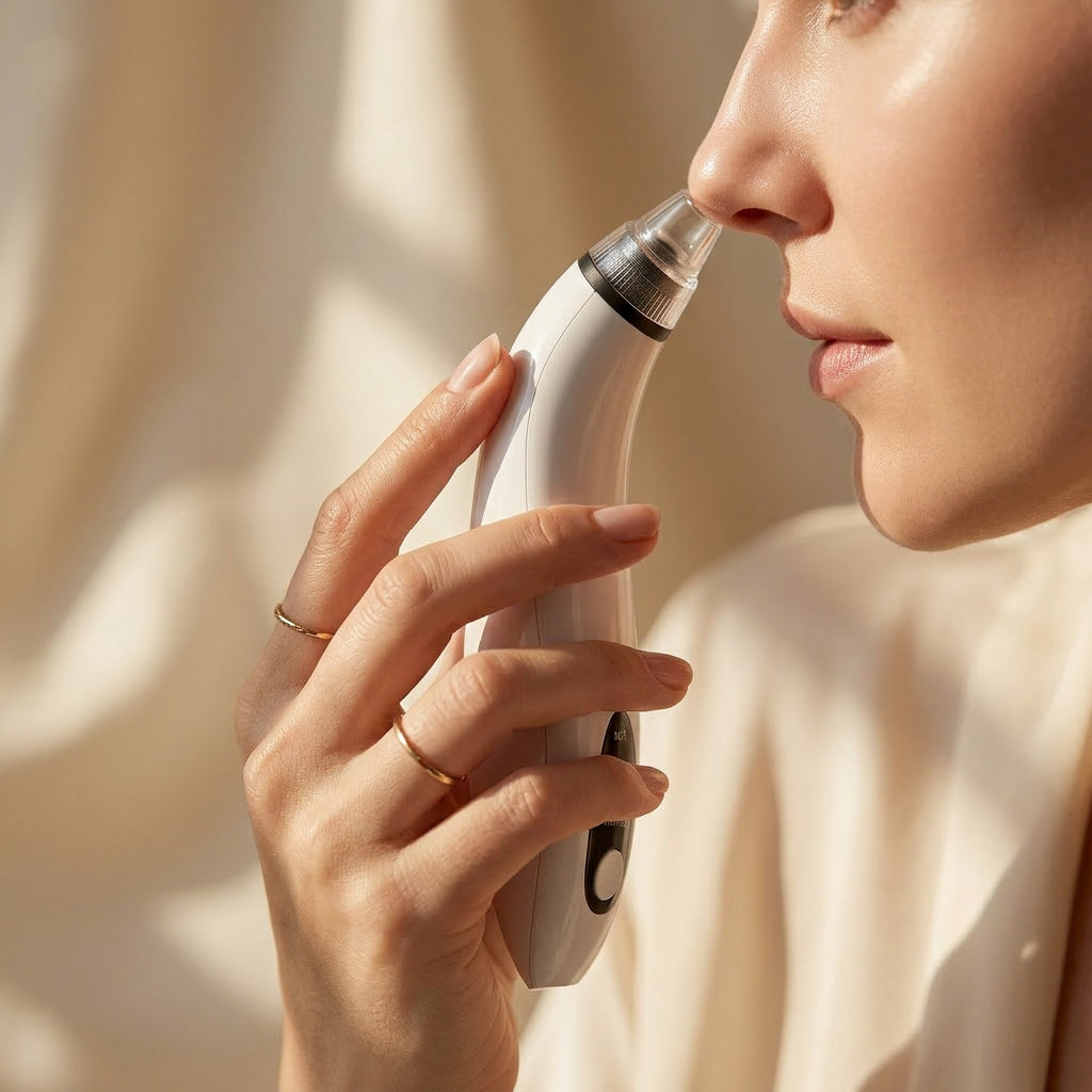 Pore vacuum lifestyle view