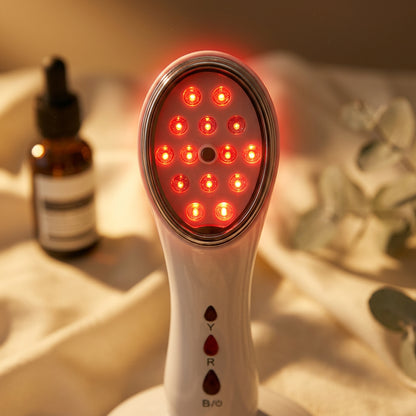 RF LED skincare device detail view
