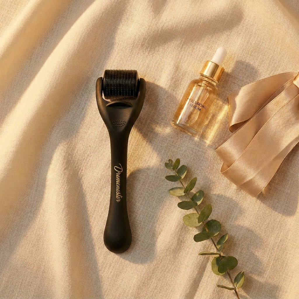 Dremenester Derma Roller flat lay