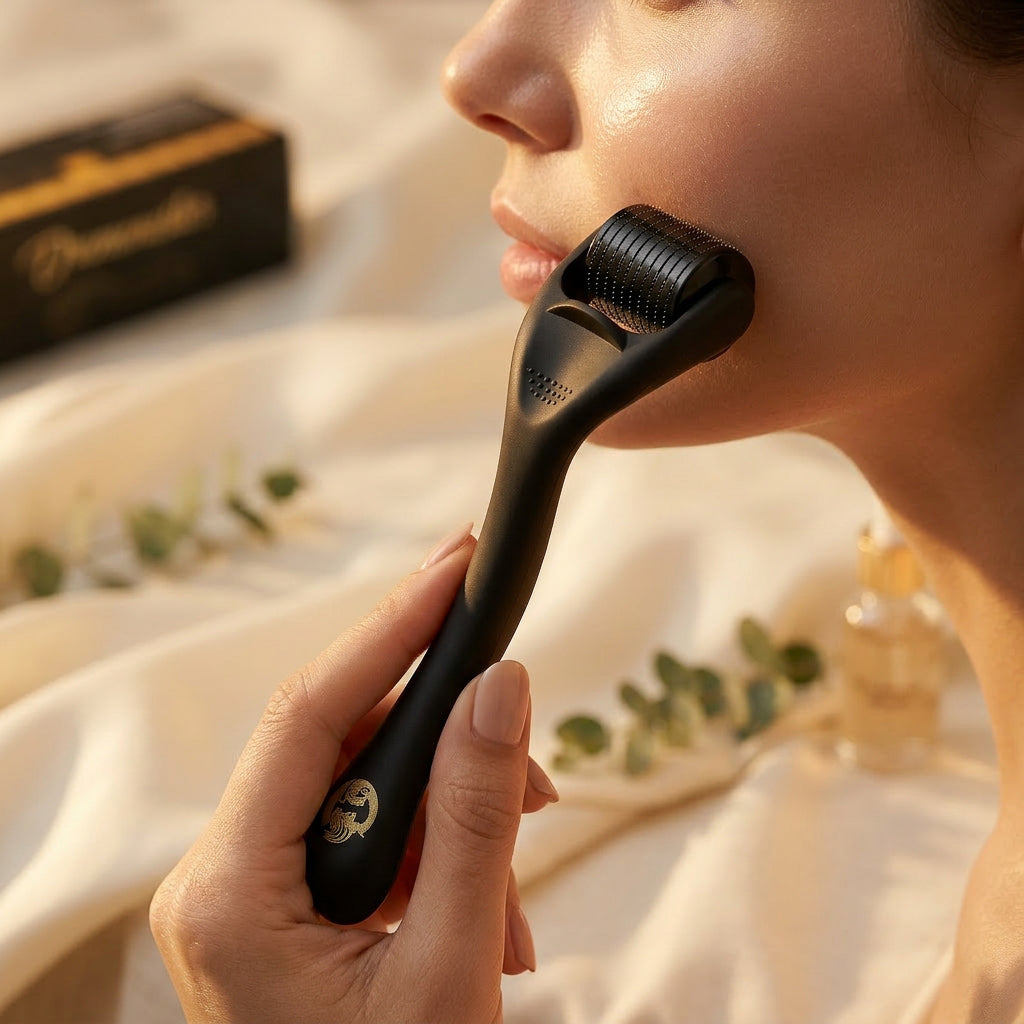 Dremenester Derma Roller lifestyle view